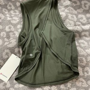 Lululemon fast as light crop muscle tank